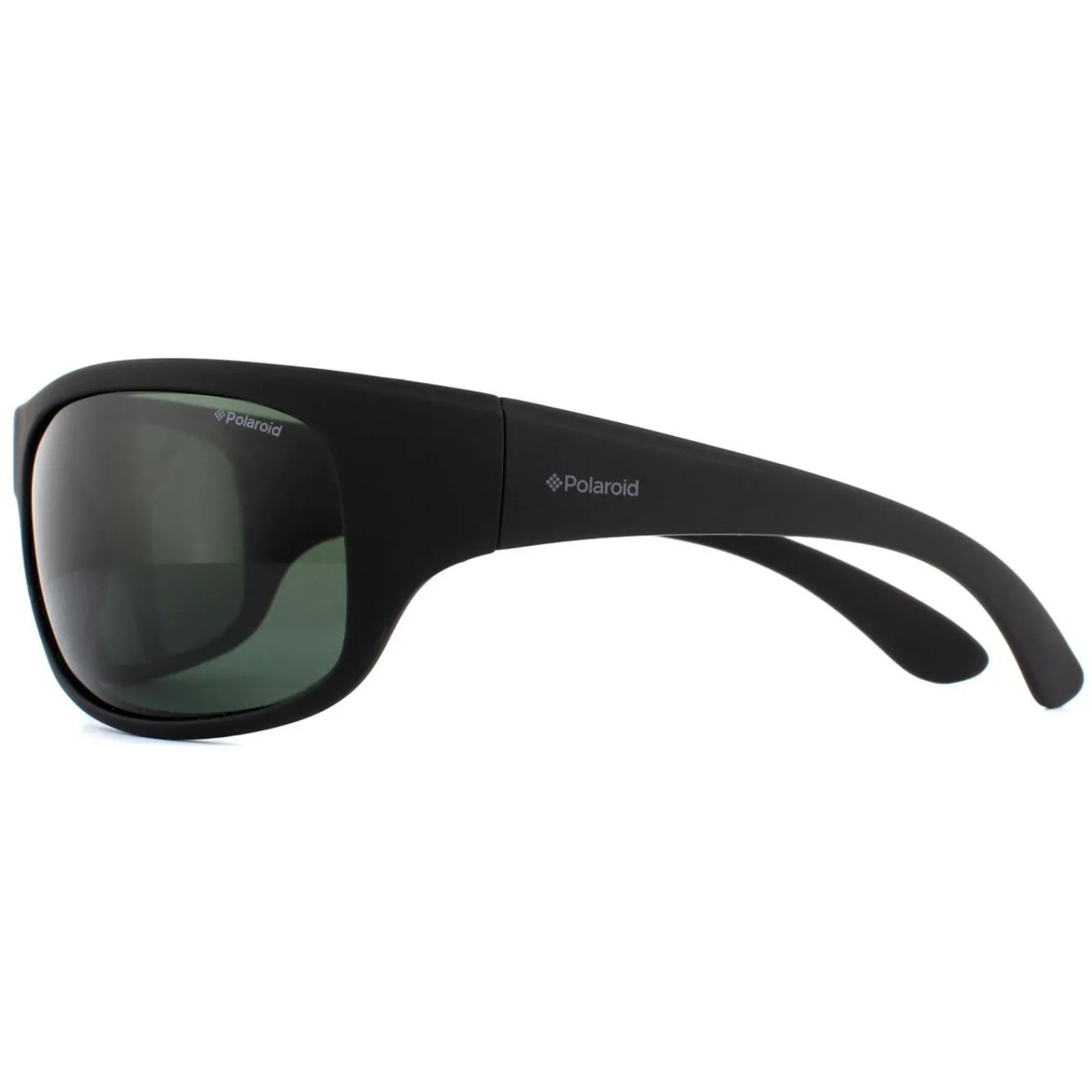 Polaroid Sport Polarised|Wrap^Sunglasses 07886 9CA RC Black Green Polarized