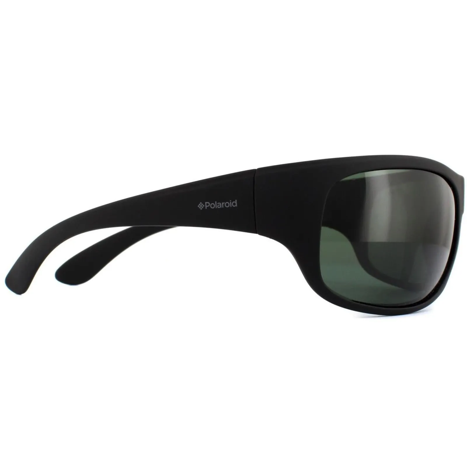 Polaroid Sport Polarised|Wrap^Sunglasses 07886 9CA RC Black Green Polarized