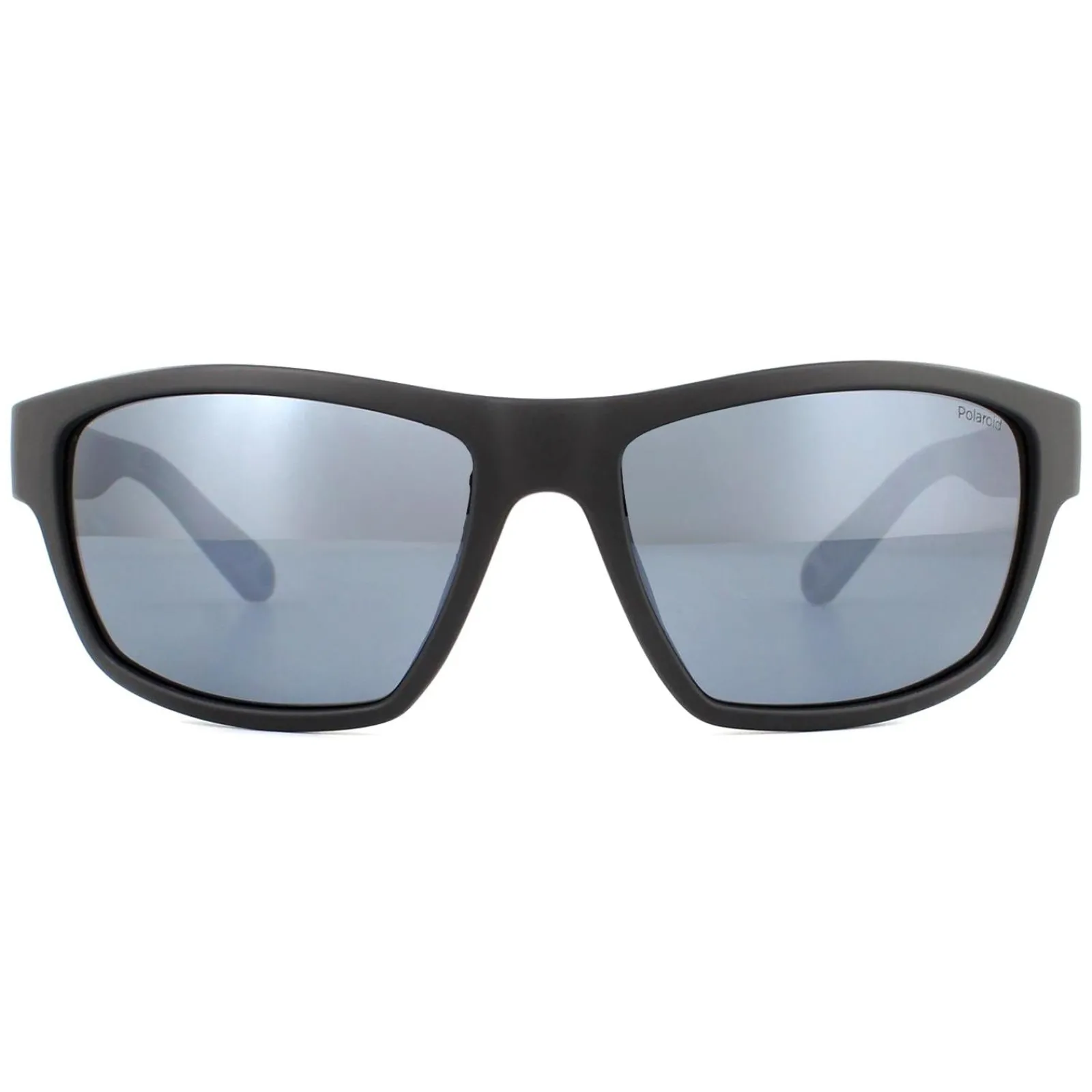 Polaroid Sport Polarised|Wrap^Sunglasses PLD 7037/S 003/EX Matte Black Grey Silver Mi