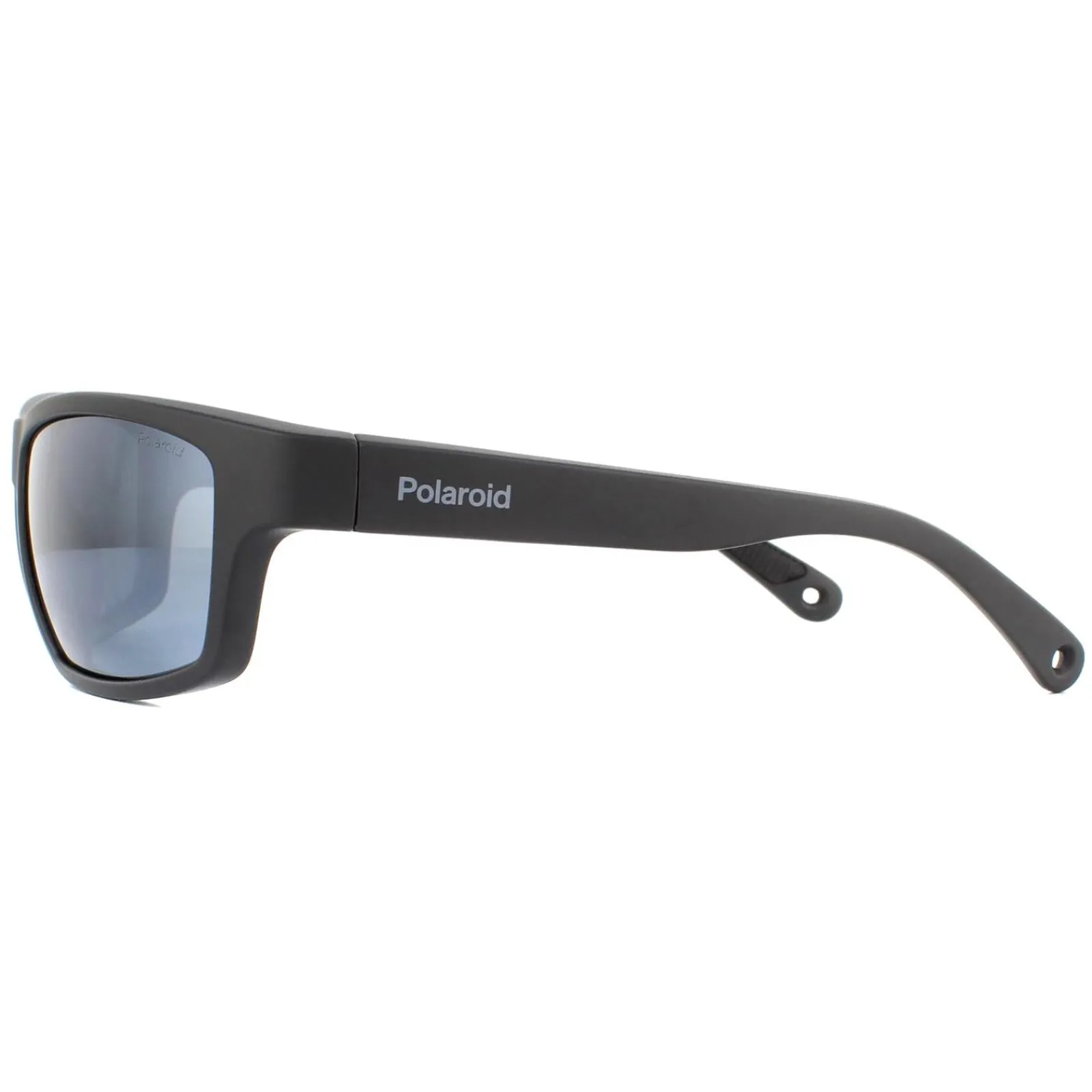 Polaroid Sport Polarised|Wrap^Sunglasses PLD 7037/S 003/EX Matte Black Grey Silver Mi