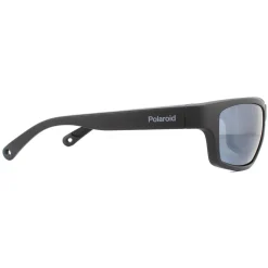 Polaroid Sport Polarised|Wrap^Sunglasses PLD 7037/S 003/EX Matte Black Grey Silver Mi