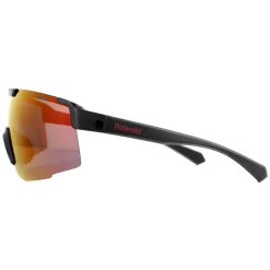 Polaroid Sport Polarised^Sunglasses PLD 7035/S 807/OZ Black Red Mirror Polarized