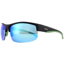Polaroid Sport Polarised^Sunglasses PLD 7019/S 7ZJ 5X Black/Green Blue Polarized