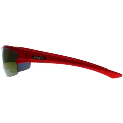 Polaroid Sport Polarised|Wrap^Sunglasses P7413 33W JB Shiny Red Grey Silver Mirror Po