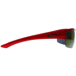 Polaroid Sport Polarised|Wrap^Sunglasses P7413 33W JB Shiny Red Grey Silver Mirror Po