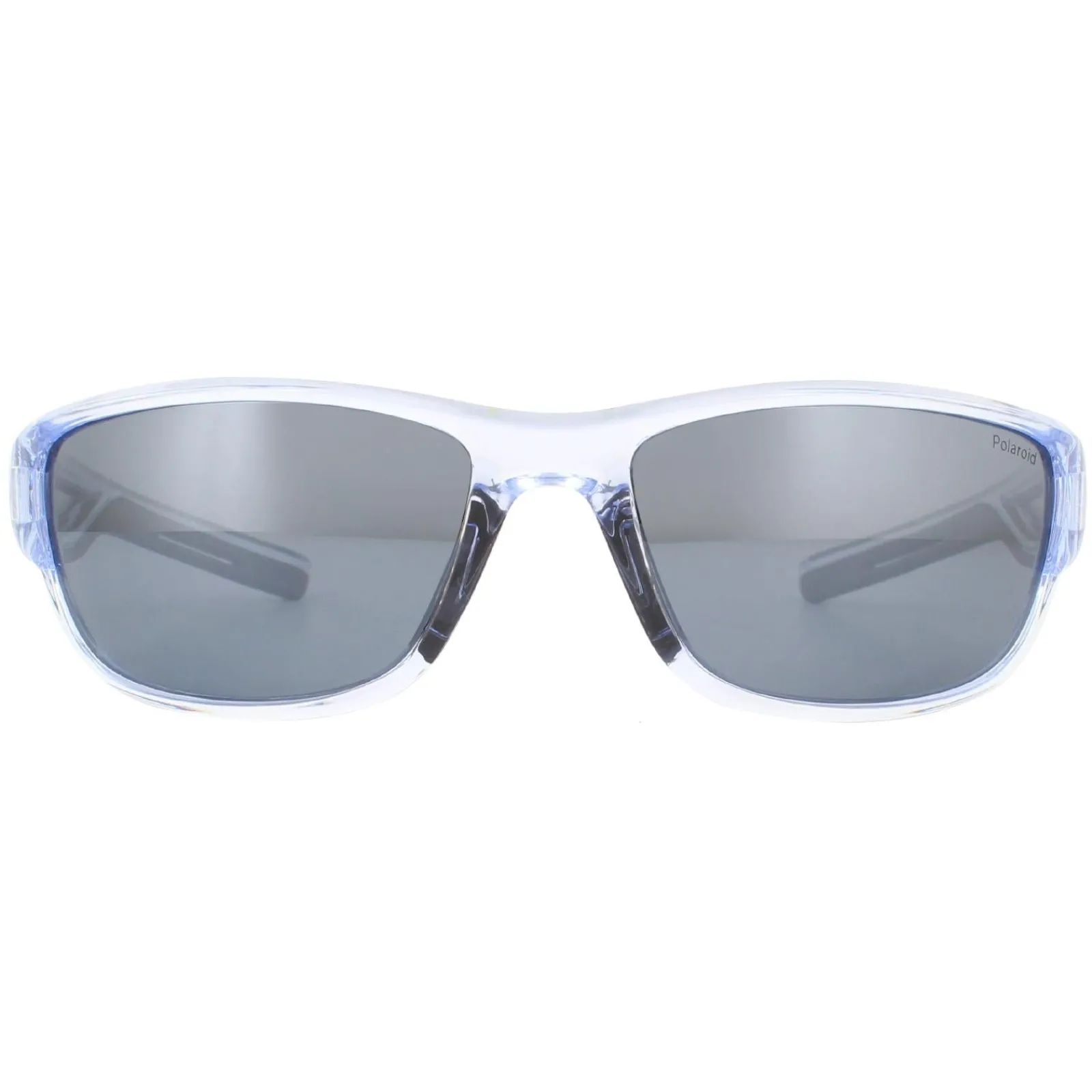 Polaroid Sport Polarised^Sunglasses PLD 7028/S MNG EX Crsytal Black Grey Silver