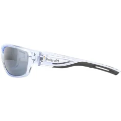 Polaroid Sport Polarised^Sunglasses PLD 7028/S MNG EX Crsytal Black Grey Silver