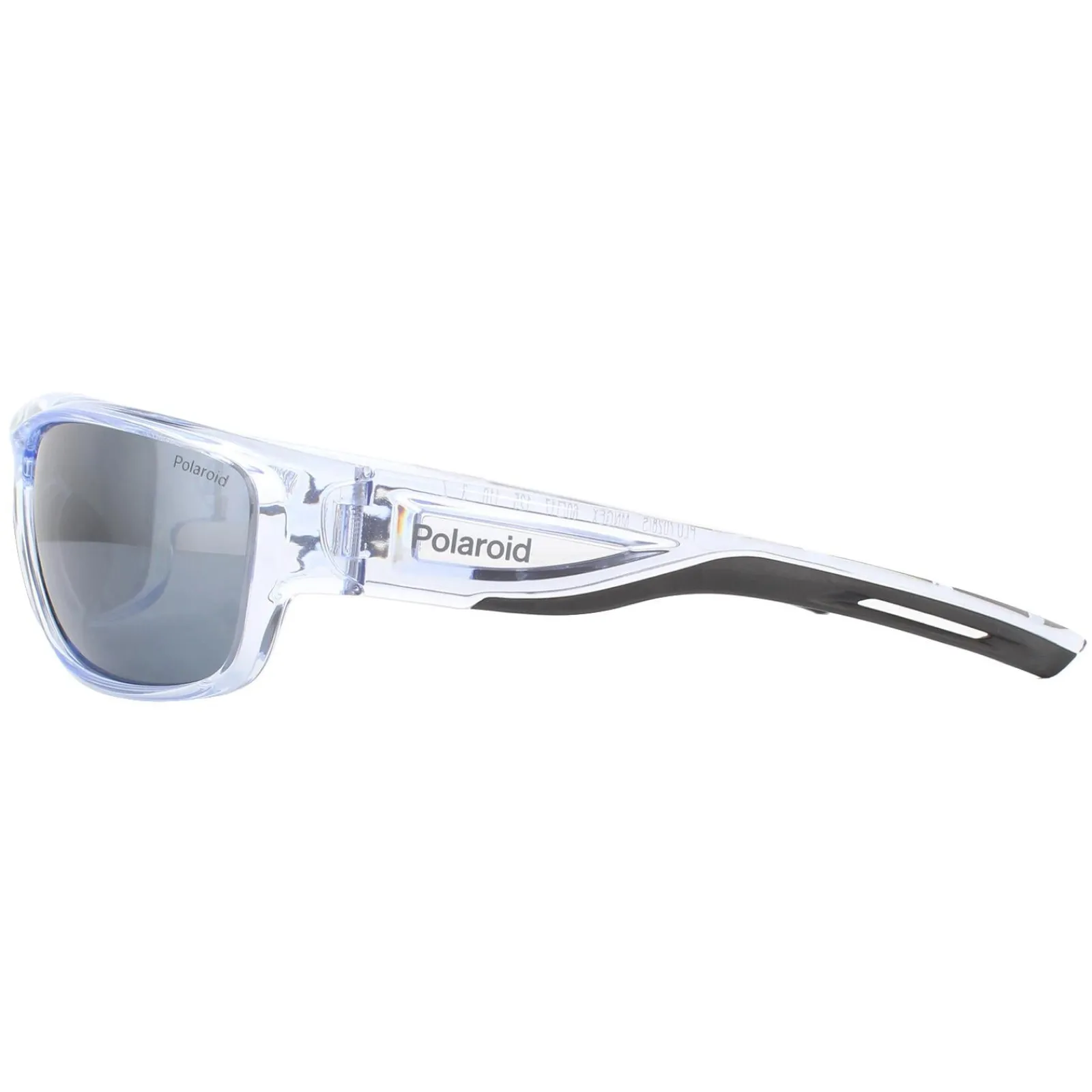 Polaroid Sport Polarised^Sunglasses PLD 7028/S MNG EX Crsytal Black Grey Silver