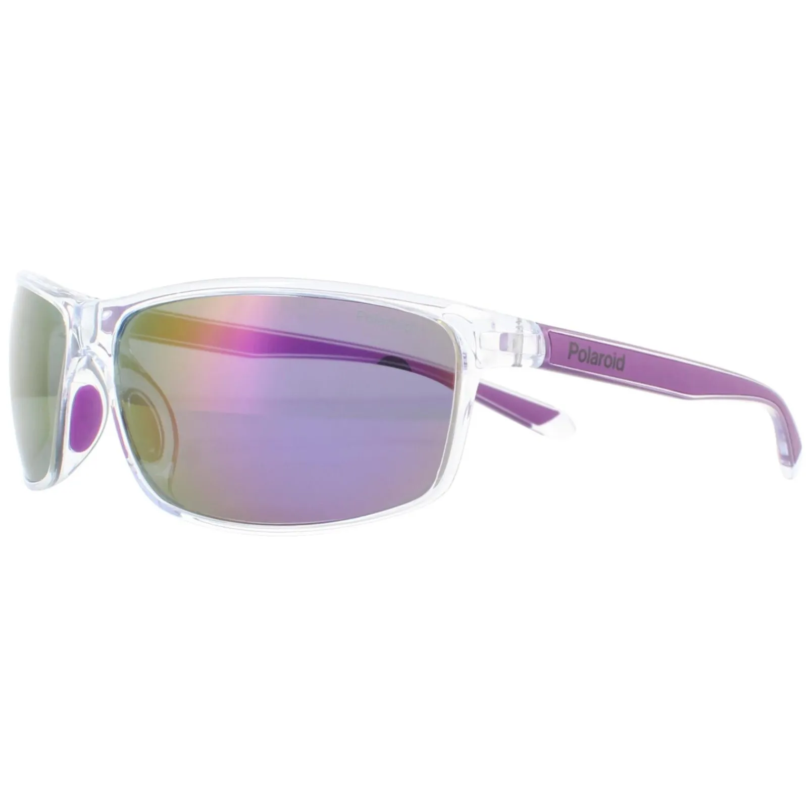 Polaroid Sport Polarised^Sunglasses PLD 7036/S 141/AI Crystal and Lilac Grey Pin