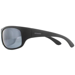 Polaroid Sport Polarised|Wrap^Sunglasses 07886 003 EX Matte Black Grey Silver Polariz