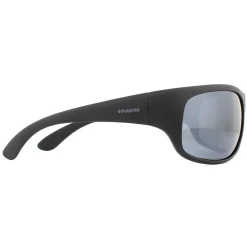 Polaroid Sport Polarised|Wrap^Sunglasses 07886 003 EX Matte Black Grey Silver Polariz