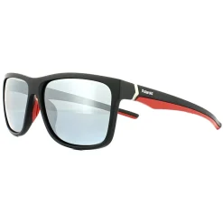 Polaroid Sport Polarised|Rectangle^Sunglasses PLD 7014/S OIT EX Black Red Grey Silver Mirr