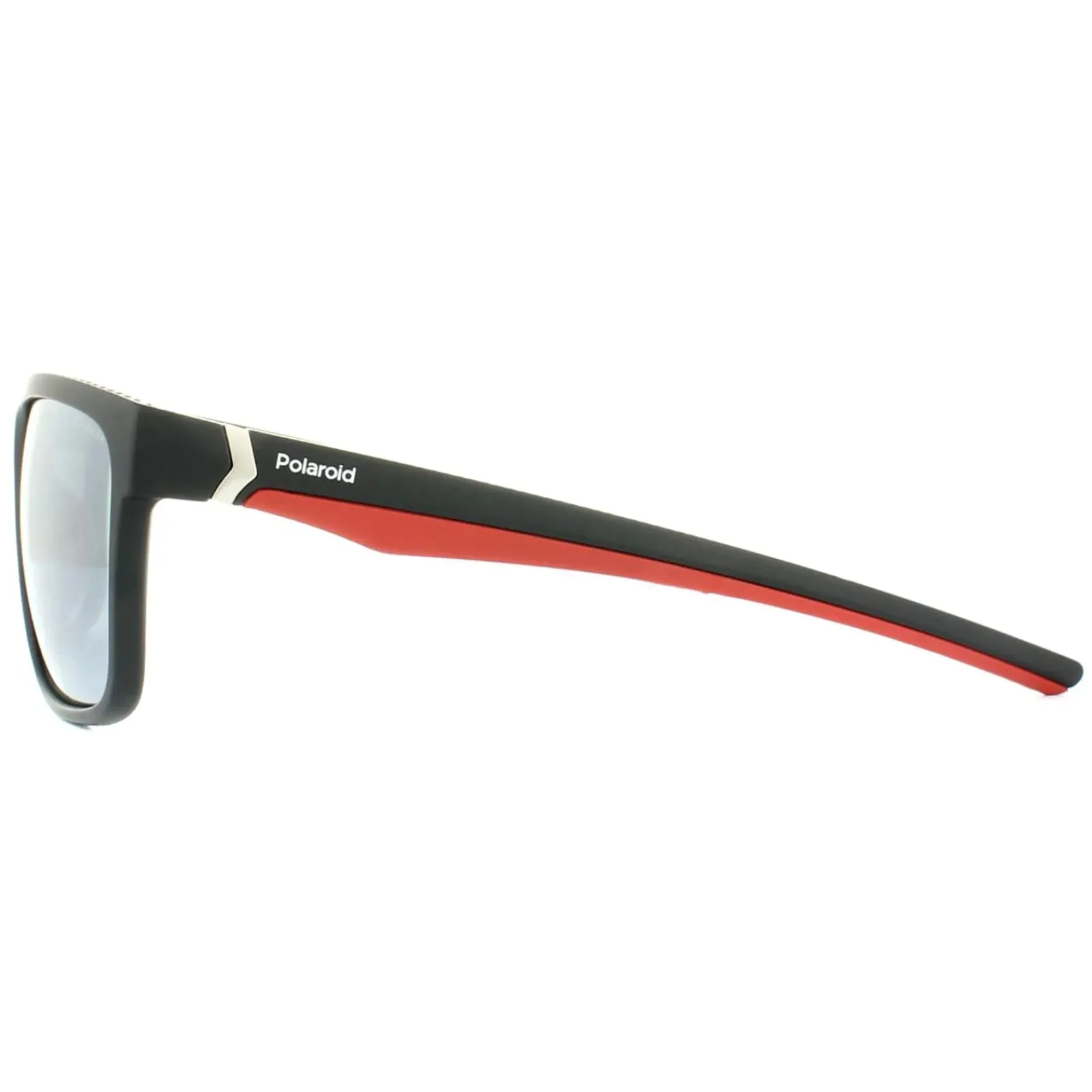 Polaroid Sport Polarised|Rectangle^Sunglasses PLD 7014/S OIT EX Black Red Grey Silver Mirr