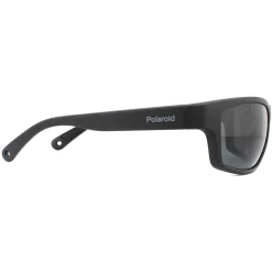 Polaroid Sport Polarised|Wrap^Sunglasses PLD 7037/S 807/M9 Black Grey Polarized