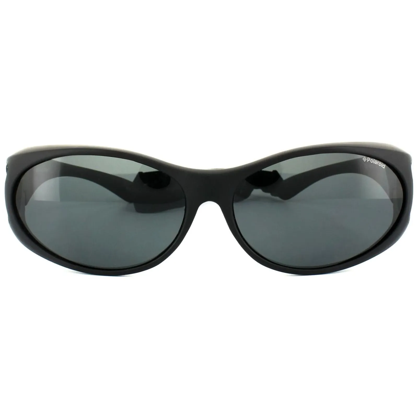 Polaroid Suncovers Polarised|Wrap^Fit Over Glasses Sunglasses P8900 KIH Y2 Black Grey