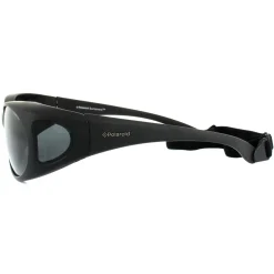 Polaroid Suncovers Polarised|Wrap^Fit Over Glasses Sunglasses P8900 KIH Y2 Black Grey