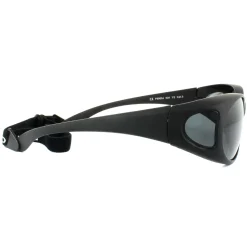 Polaroid Suncovers Polarised|Wrap^Fit Over Glasses Sunglasses P8900 KIH Y2 Black Grey