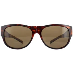 Polaroid Suncovers Polarised|Square^Fit Over Glasses Sunglasses PLD 9008/S 086 SP Dark