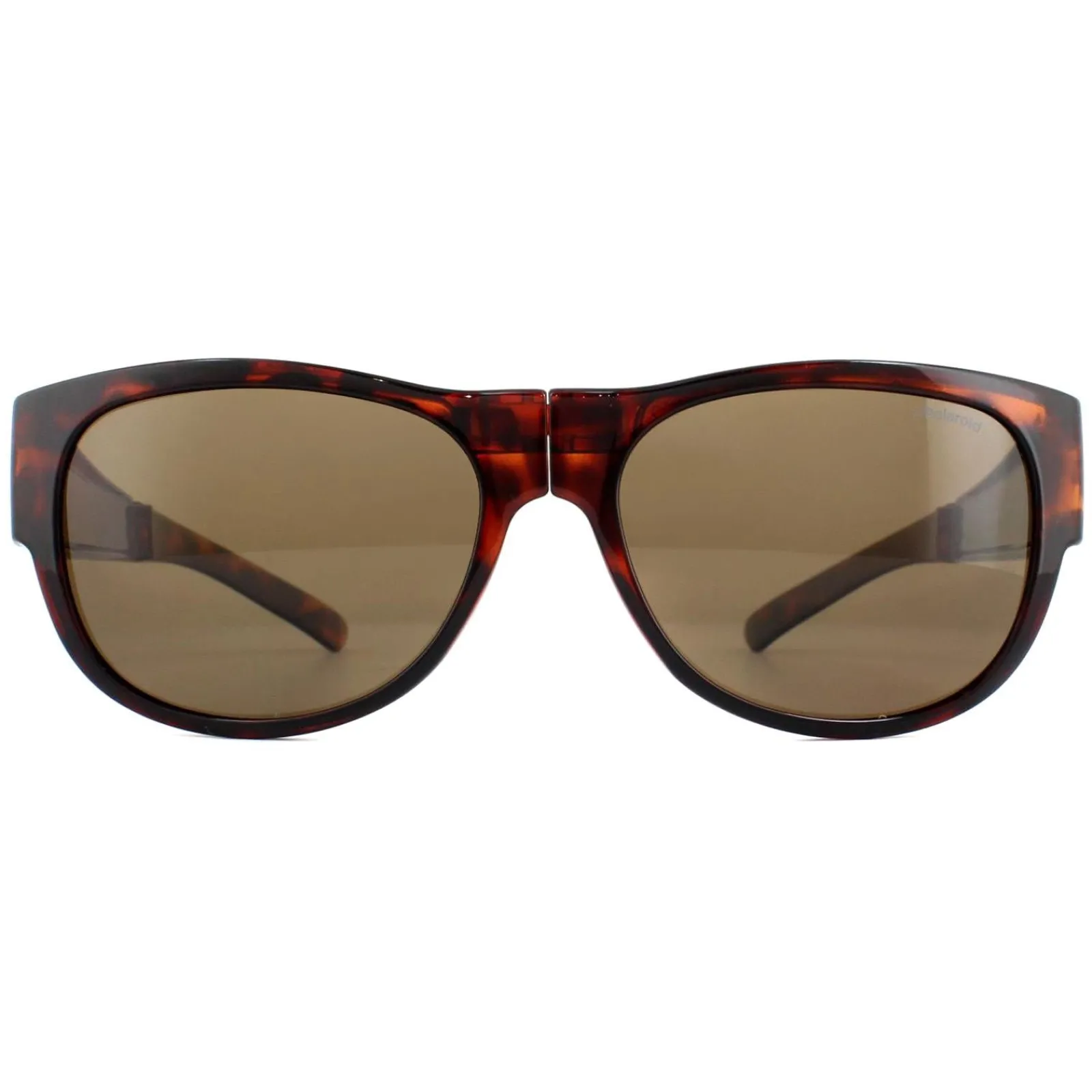 Polaroid Suncovers Polarised|Square^Fit Over Glasses Sunglasses PLD 9008/S 086 SP Dark