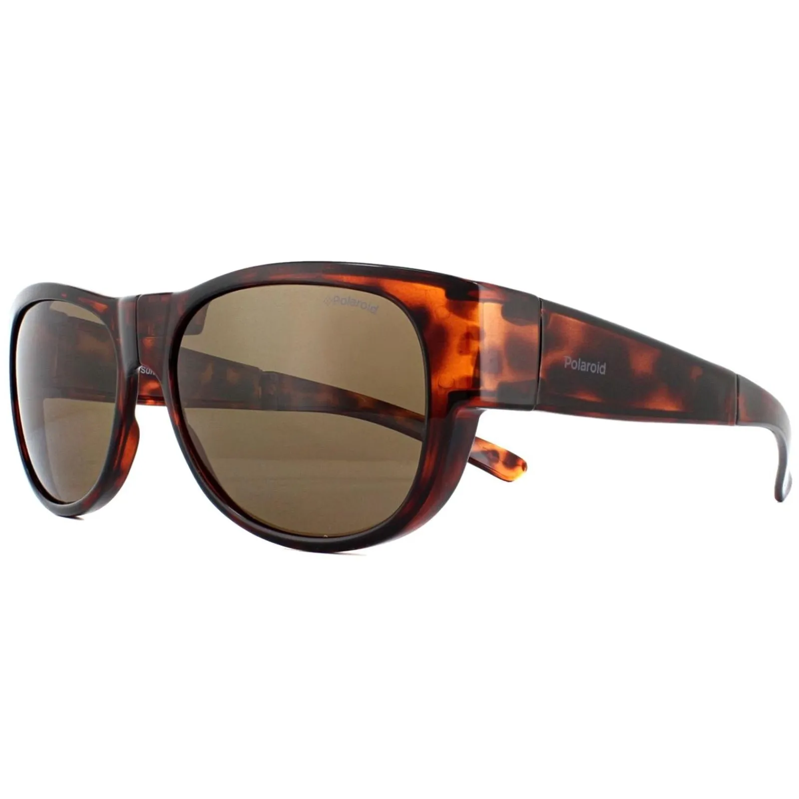 Polaroid Suncovers Polarised|Square^Fit Over Glasses Sunglasses PLD 9008/S 086 SP Dark