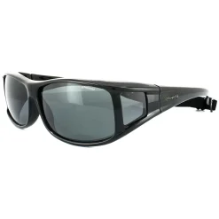 Polaroid Suncovers Polarised^Fit Over Glasses Sunglasses P8901 KIH Y2 Black Grey