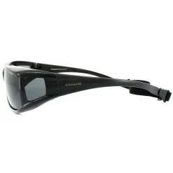 Polaroid Suncovers Polarised^Fit Over Glasses Sunglasses P8901 KIH Y2 Black Grey