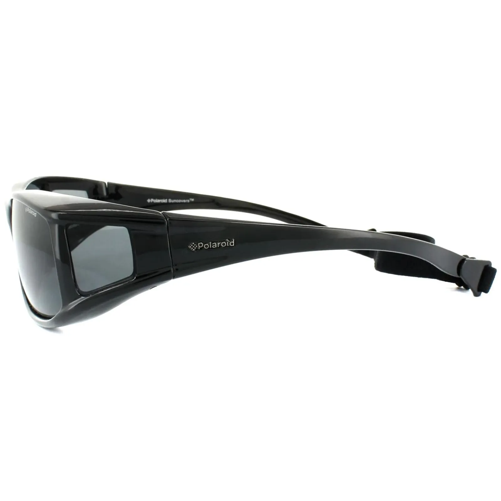Polaroid Suncovers Polarised^Fit Over Glasses Sunglasses P8901 KIH Y2 Black Grey