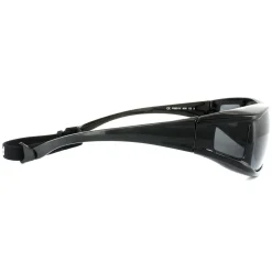 Polaroid Suncovers Polarised^Fit Over Glasses Sunglasses P8901 KIH Y2 Black Grey