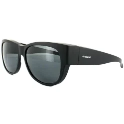 Polaroid Suncovers Polarised|Oval^Fit Over Glasses Sunglasses 9004/S DL5 Y2 Matte Bla