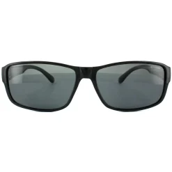 Polaroid Suncovers Polarised|Rectangle^Fit Over Glasses Sunglasses P8406 KIH Y2 Black Grey