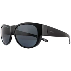 Polaroid Suncovers Polarised|Square^Fit Over Glasses Sunglasses PLD 9008/S 807 C3 Black