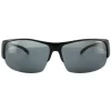 Polaroid Suncovers Polarised^Fitover Sunglasses P8405 KIH Y2 Black Grey Polarize
