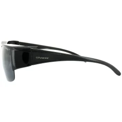 Polaroid Suncovers Polarised^Fitover Sunglasses P8405 KIH Y2 Black Grey Polarize