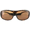 Polaroid Suncovers Polarised|Wrap^Fitover Sunglasses 08535 0BM HE Havana Copper Polar
