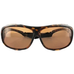 Polaroid Suncovers Polarised|Wrap^Fitover Sunglasses 08535 0BM HE Havana Copper Polar