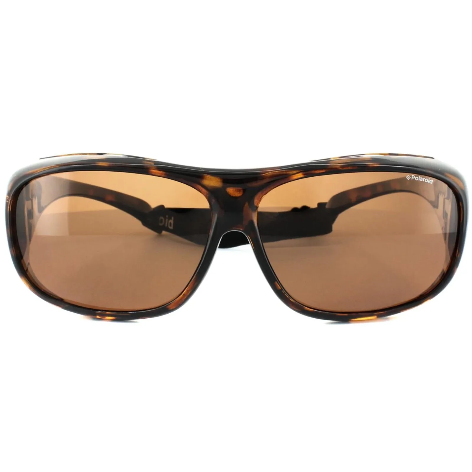 Polaroid Suncovers Polarised|Wrap^Fitover Sunglasses 08535 0BM HE Havana Copper Polar