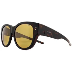 Polaroid Suncovers Polarised^Fitover Sunglasses PLD 9009/S N9P MU Matte Havana B