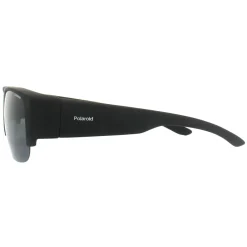 Polaroid Suncovers Polarised|Semi Rimless^Fitover Sunglasses PLD 9007/S DL5 Y2 Black Grey Pol