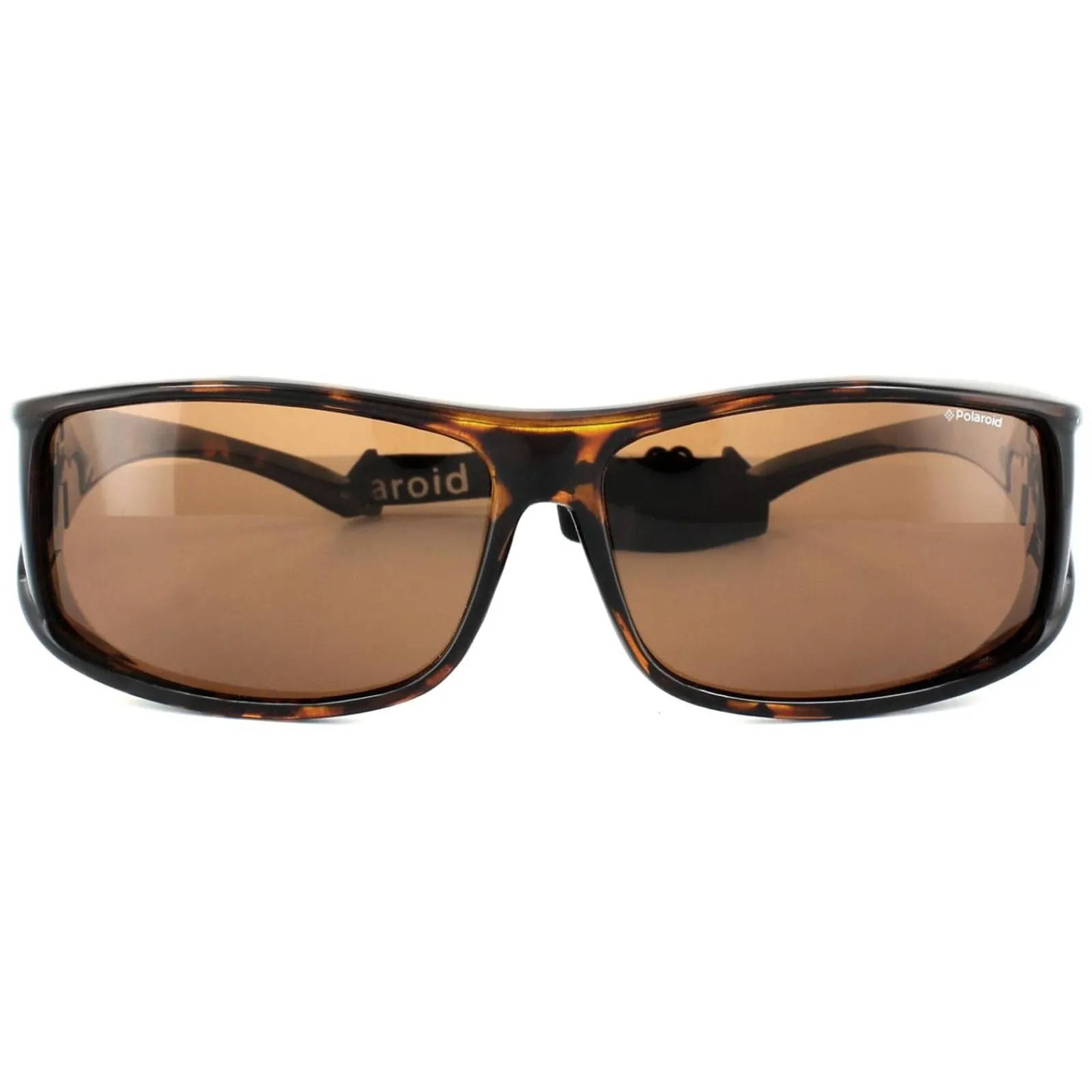 Polaroid Suncovers Polarised|Wrap^Fitover Sunglasses P8901 0BM HE Havana Copper Polar