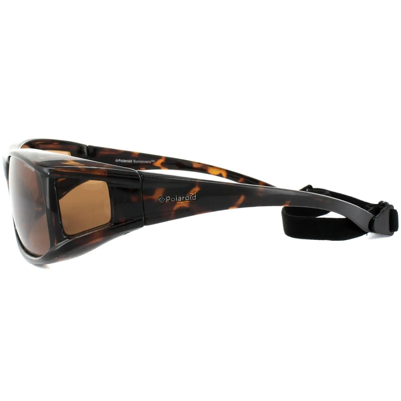 Polaroid Suncovers Polarised|Wrap^Fitover Sunglasses P8901 0BM HE Havana Copper Polar