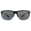 Polaroid Suncovers Polarised|Rectangle^Sunglasses PLD 9012/S 807 M9 Black Grey Polarized