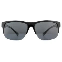 Polaroid Suncovers Polarised|Rectangle^Sunglasses PLD 9012/S 807 M9 Black Grey Polarized