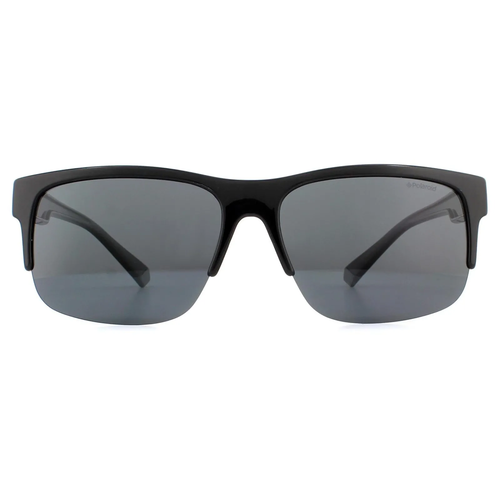 Polaroid Suncovers Polarised|Rectangle^Sunglasses PLD 9012/S 807 M9 Black Grey Polarized