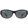 Polaroid Suncovers Polarised|Wrap^Sunglasses P8407 KIH Y2 Black Grey Polarized