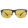 Polaroid Suncovers Polarised|Rectangle^Sunglasses PLD 9012/S 003 MU Black Yellow Polarized