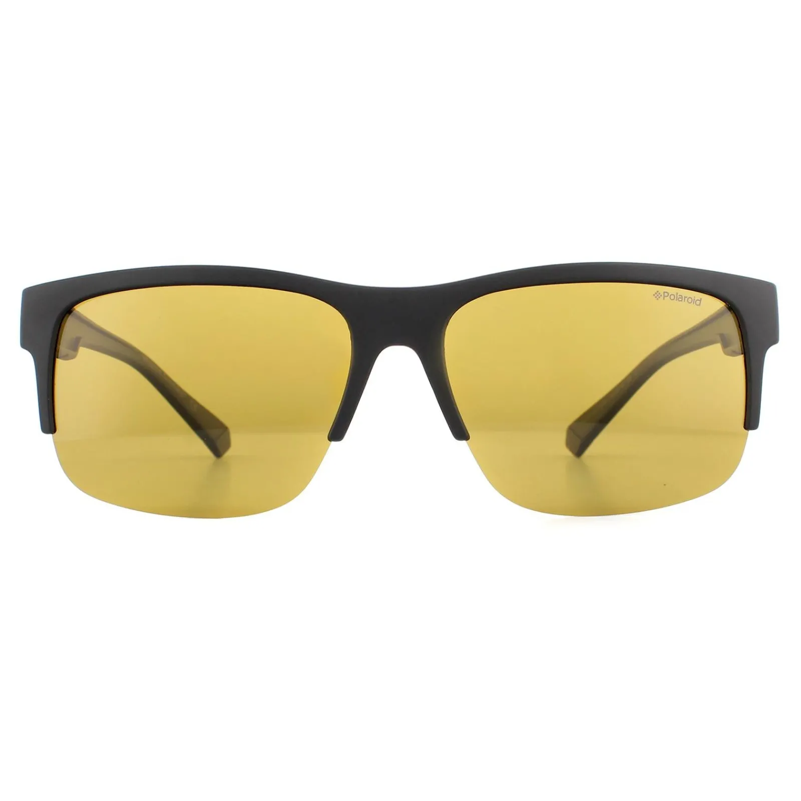 Polaroid Suncovers Polarised|Rectangle^Sunglasses PLD 9012/S 003 MU Black Yellow Polarized