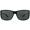 Polaroid Suncovers Polarised|Wrap^Sunglasses PLD 9016/S 807 M9 Black Grey Polarized