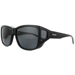 Polaroid Suncovers Polarised|Wrap^Sunglasses PLD 9016/S 807 M9 Black Grey Polarized