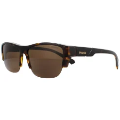 Polaroid Suncovers Polarised|Rectangle^Sunglasses PLD 9015/S 086 HE Havana Brown Copper Po