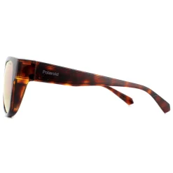 Polaroid Suncovers Polarised|Square^Sunglasses PLD 9013/S 086 JQ Havana Yellow Polarize